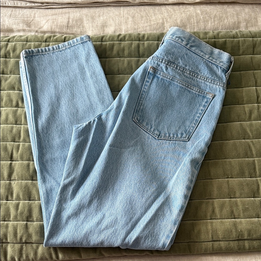 Vintage Lands End classic light blue jeans